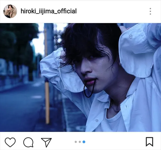 ※画像は飯島寛騎公式Instagram（hiroki_iijima_official）のスクリーンショットです
