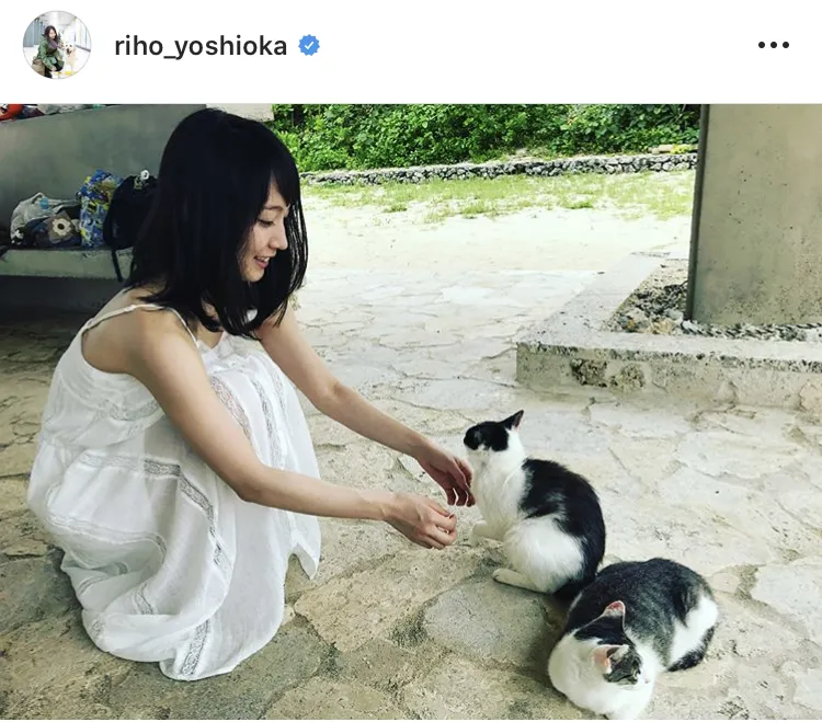 ※画像は吉岡里帆(riho_yoshioka)公式Instagramのスクリーンショットです