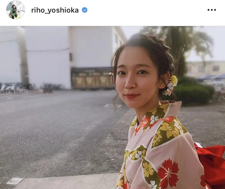 ※画像は吉岡里帆(riho_yoshioka)公式Instagramのスクリーンショットです