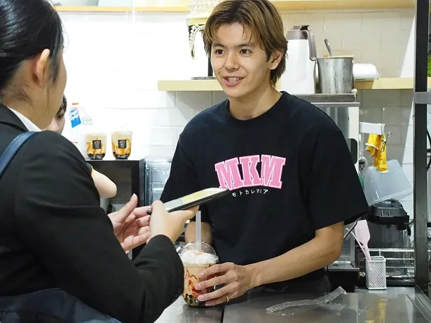 「モトカレマニア」タピオカ1日店長イベントより