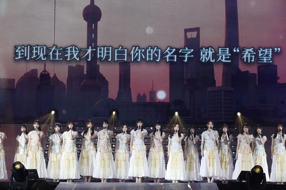 乃木坂46が2年連続で中国・上海メルセデスベンツアリーナにて単独公演を開催