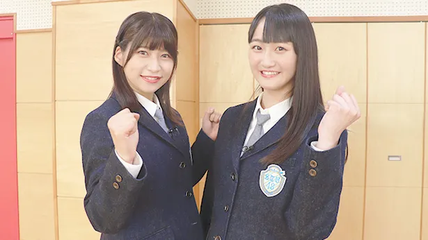 2人でポーズをシンクロさせよう Stu48で相性バッチリのペアは 芸能ニュースならザテレビジョン