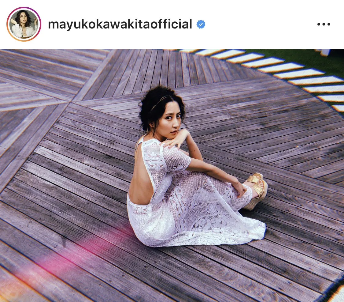 ※河北麻友子公式Instagram(mayukokawakitaofficial)より