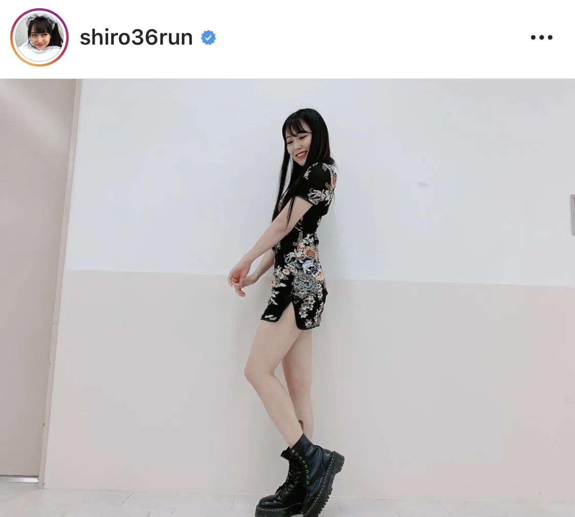 ※画像は白間美瑠(shiro36run)公式Instagramより