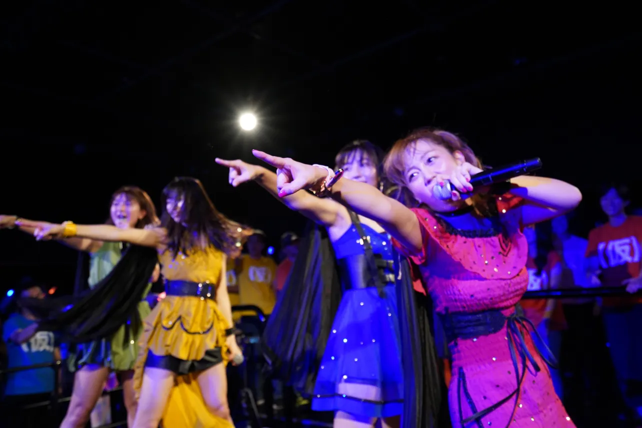 単独ライブ「アップアップガールズ(仮) 5 to the 5th Power 底なしの一体感」より