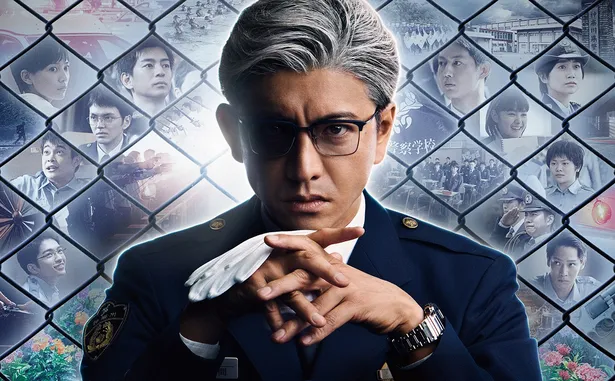 木村拓哉 白髪 義眼姿のポスタービジュアル解禁 教場 1 3 芸能ニュースならザテレビジョン