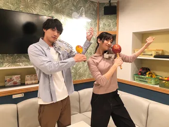 ＜4分間のマリーゴールド＞福士蒼汰＆菜々緒が「G線上のあなたと私」のセットを訪問！