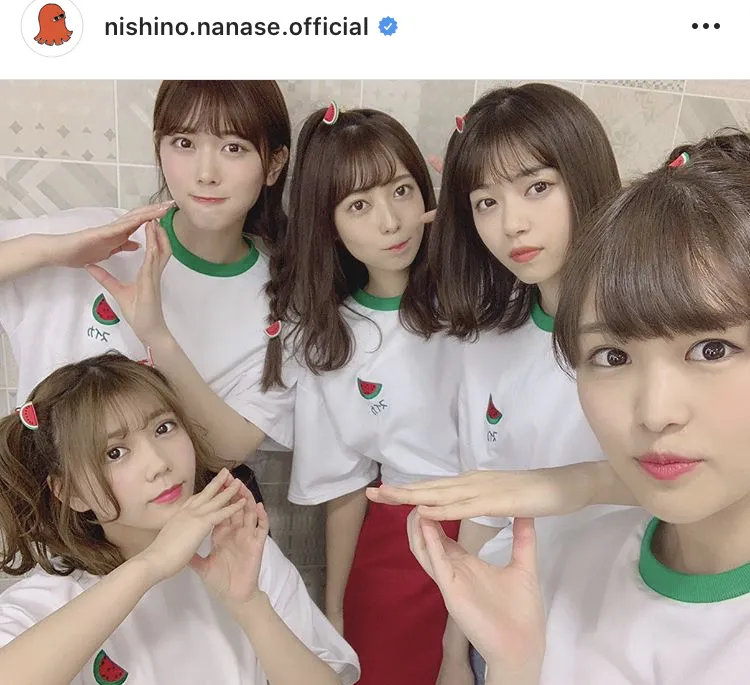 ※西野七瀬公式Instagram(nishino.nanase.official)のスクリーンショット