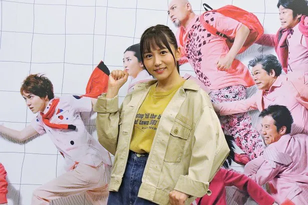 舞台「ハケンアニメ！」東京公演初日を前にインタビューに答えた大場美奈