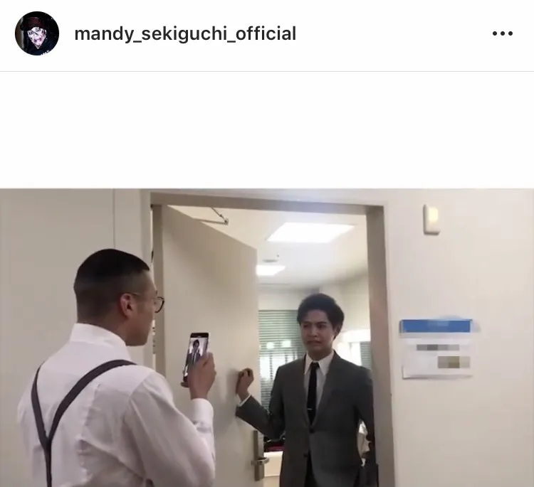 ※関口メンディー公式Instagram(mandy_sekiguchi_official)より