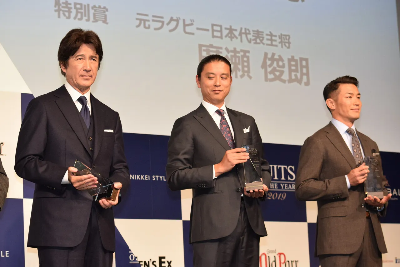 「SUITS OF THE YEAR 2019」授賞式より