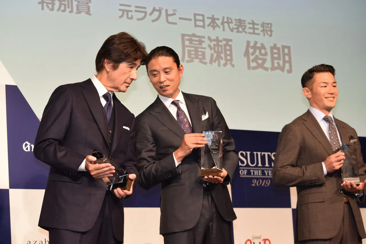 「SUITS OF THE YEAR 2019」授賞式より