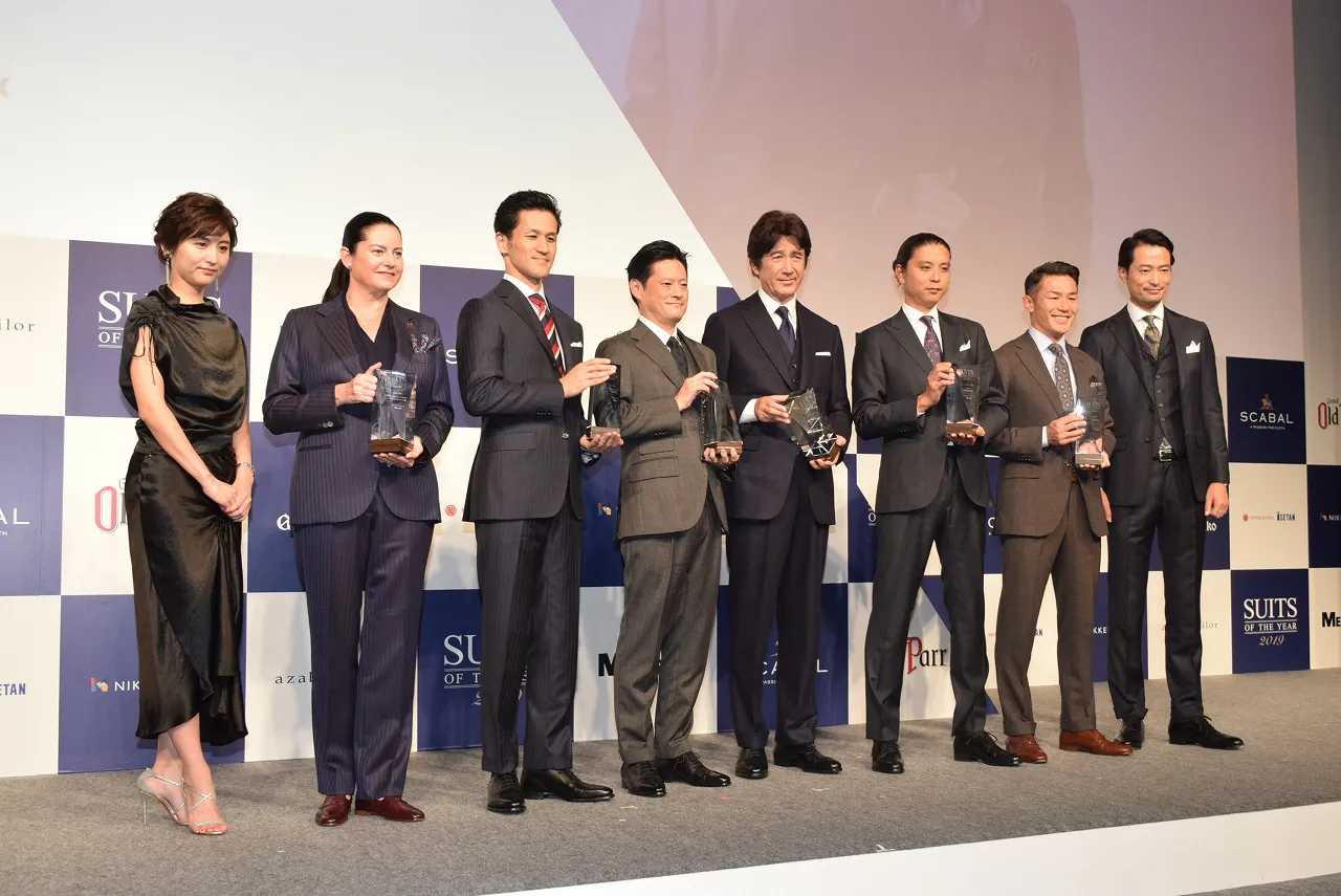 「SUITS OF THE YEAR 2019」授賞式より