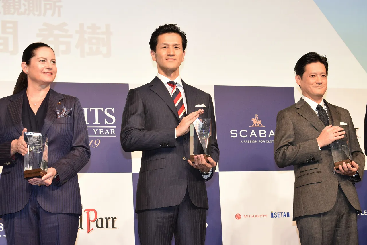 「SUITS OF THE YEAR 2019」授賞式より
