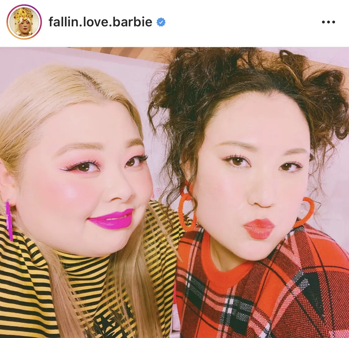 ※画像はバービー(fallin.love.barbie)公式Instagramのスクリーンショットです