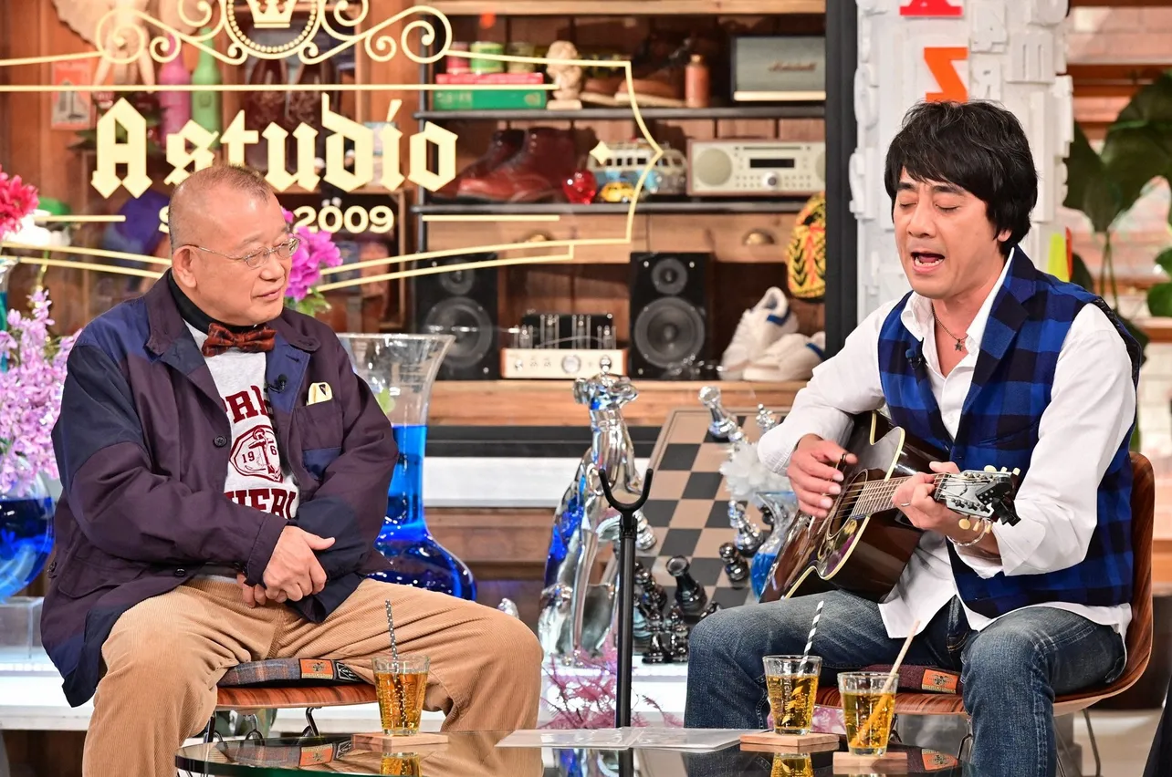 「A-Studio」にゲスト出演した山崎まさよし