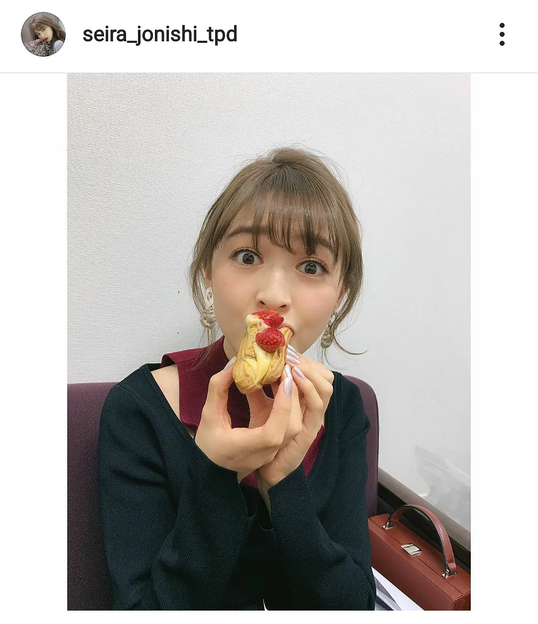 インスタ版のびっくり顔