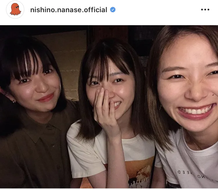 ※西野七瀬公式Instagram(nishino.nanase.official)のスクリーンショット