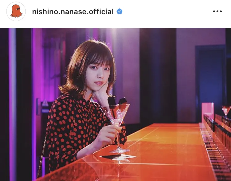 ※西野七瀬公式Instagram(nishino.nanase.official)のスクリーンショット