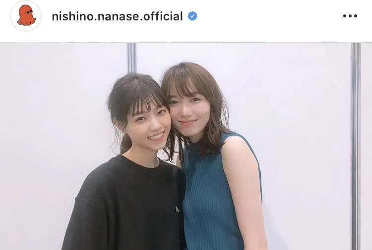 ※西野七瀬公式Instagram(nishino.nanase.official)のスクリーンショット