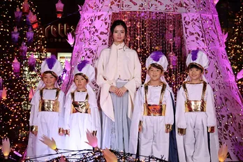 木下晴香、イルミネーション点灯式で熱唱！「不思議な気分でした」