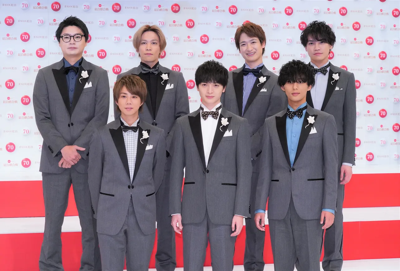 「第70回NHK紅白歌合戦」に出場するKis-My-Ft2