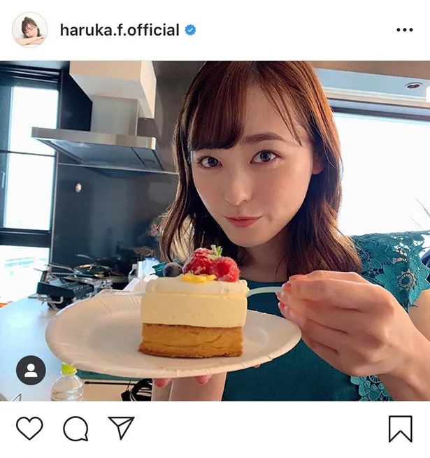 ※福原遥オフィシャルInstagram(haruka.f.official)のスクリーンショット