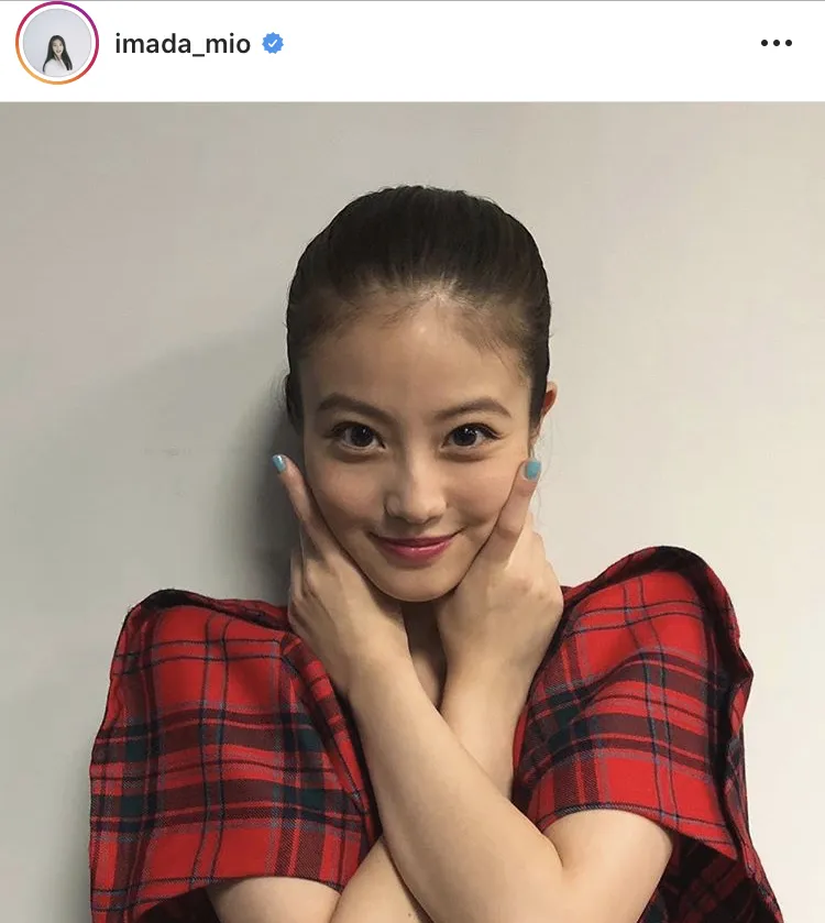 ※画像は今田美桜(imada_mio)公式Instagramのスクリーンショット