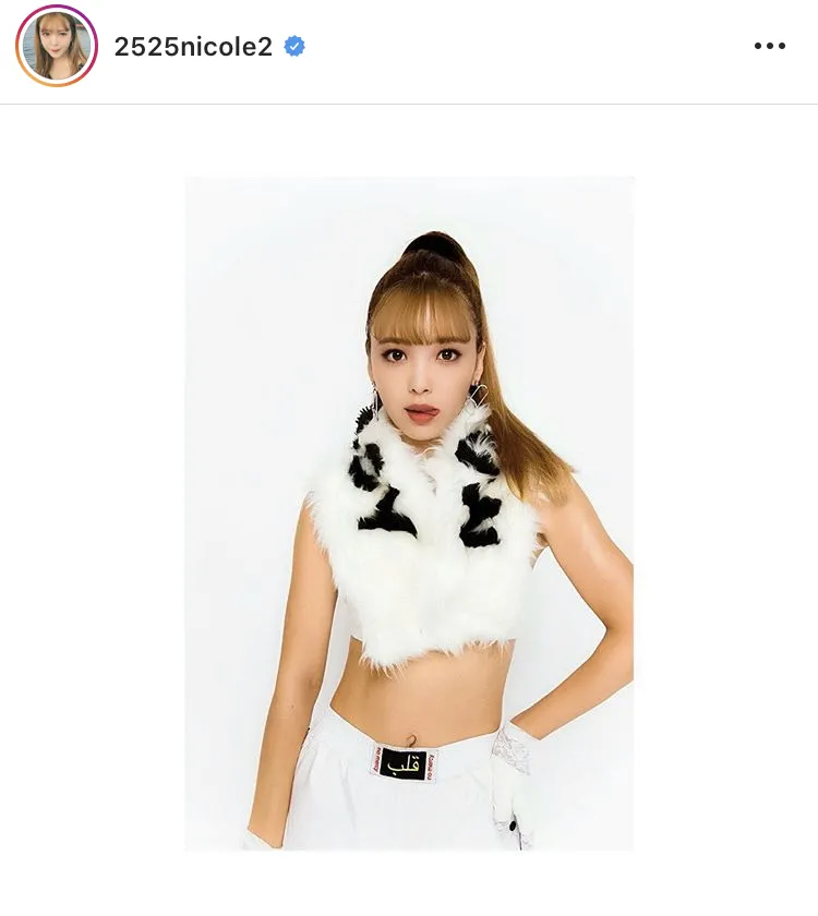 ※藤田ニコルInstagram(2525nicole2)のスクリーンショット