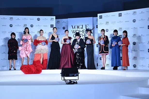 「VOGUE JAPAN WOMEN OF THE YEAR 2019」の授賞式が行われた