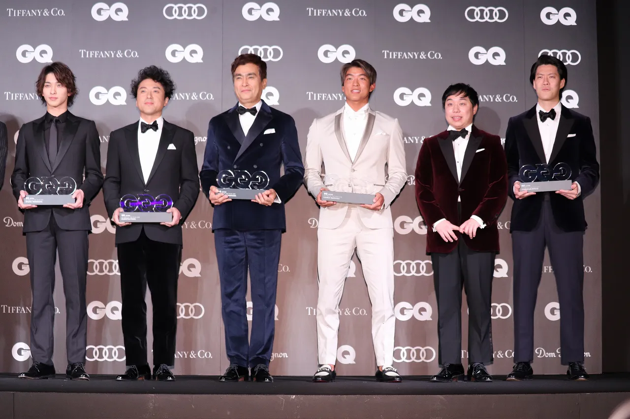 「GQ MEN OF THE YEAR」授賞式より