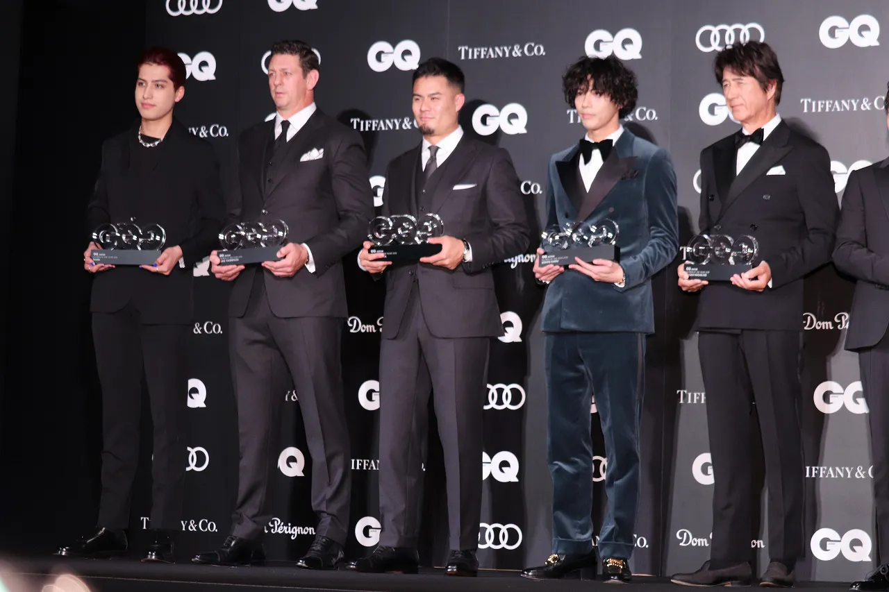 「GQ MEN OF THE YEAR」受賞者たち