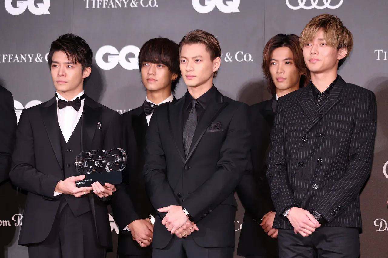 King ＆ Princeが、11月21日に東京都内で開催された「GQ MEN OF THE YEAR 2019 授賞式・記者会見」に出席