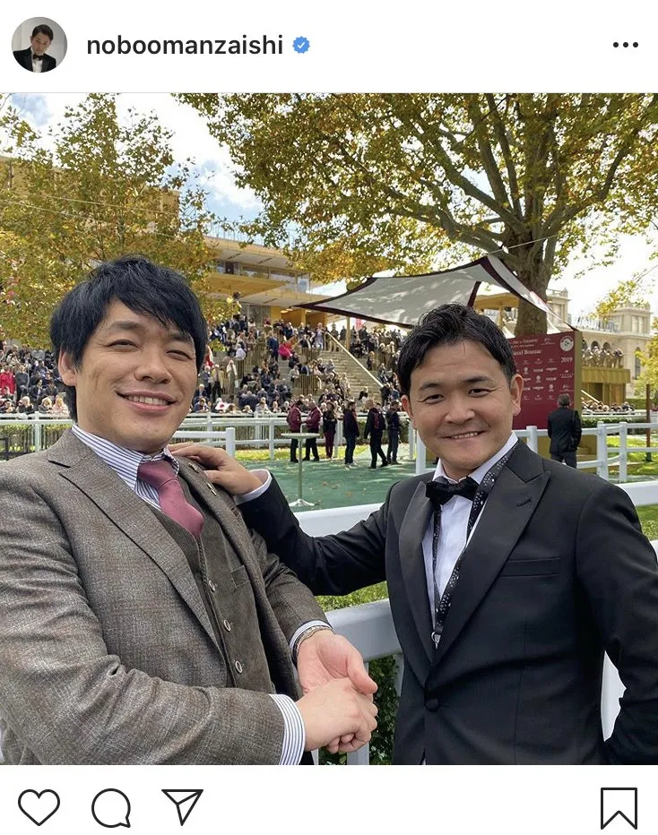 【写真を見る】ノブ、川島明らの競馬愛がさく裂！