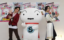 「クレヨンしんちゃん」“シロ”が「リュウソウジャー」との“コラボダンス”に挑戦!