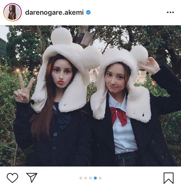 ※ダレノガレ明美公式Instagram(darenogare.akemi)のスクリーンショット