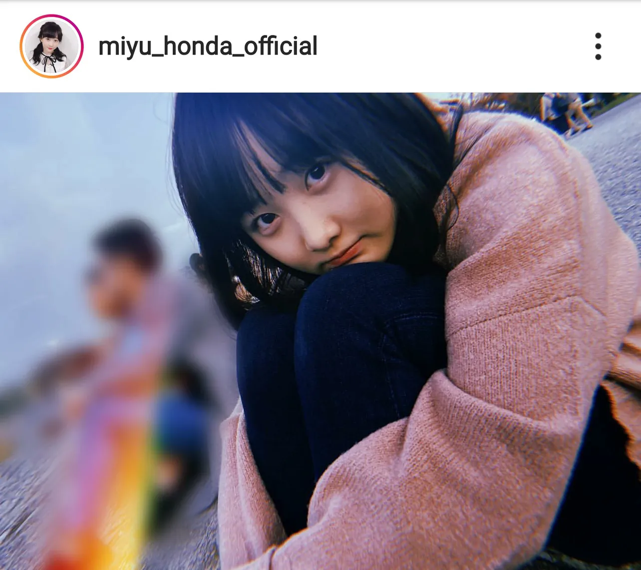 ※画像は本田望結(miyu_honda_official)公式Instagramのスクリーンショット