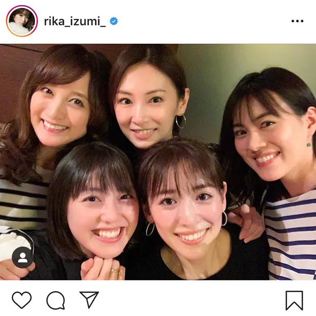 泉里香オフィシャルInstagram(rika_izumi_)のスクリーンショット