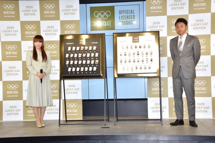 「Olympic Heritage Collection」新商品発表会