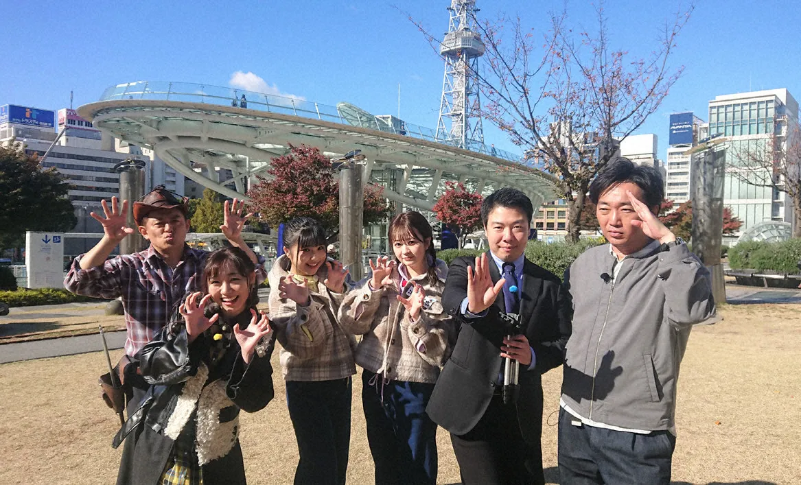 「SKE48のバズらせます!!」でSKE48メンバーたちが格闘ゲーム風動画を撮影