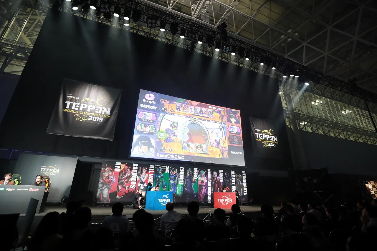 eスポーツ「TEPPEN」大会の模様