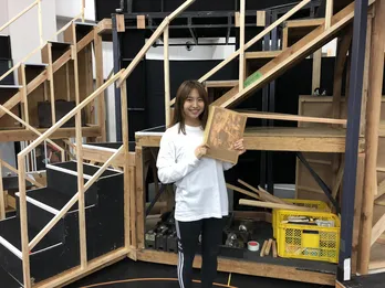 <TPD>浜崎香帆に稽古場で直撃! “ライネス”の魅力は「めちゃめちゃドSなんですよ(笑)」