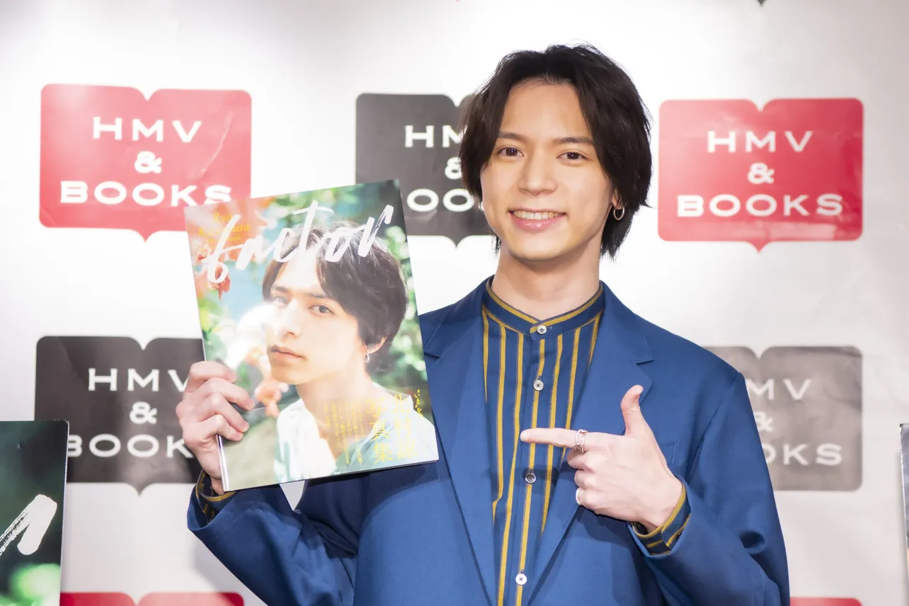 俳優・北村諒が写真集発売イベントに登場した