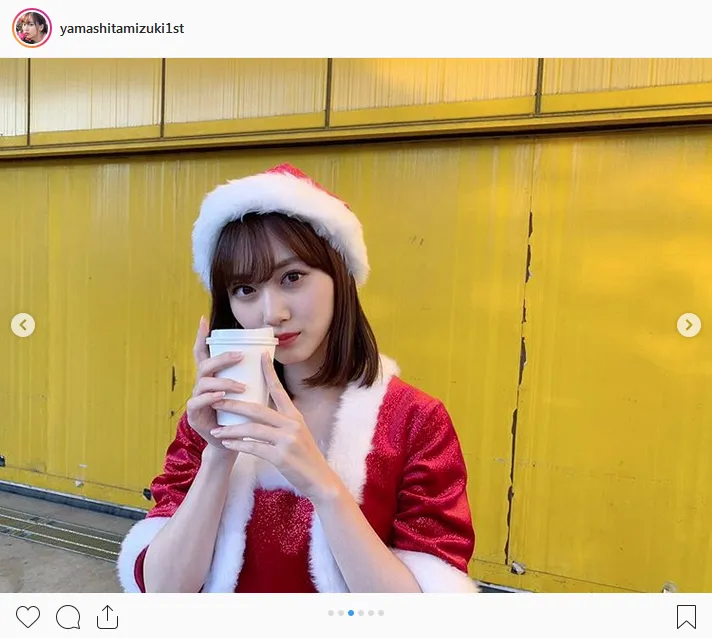 ※画像は乃木坂46 山下美月1st写真集(yamashitamizuki1st)公式Instagramより