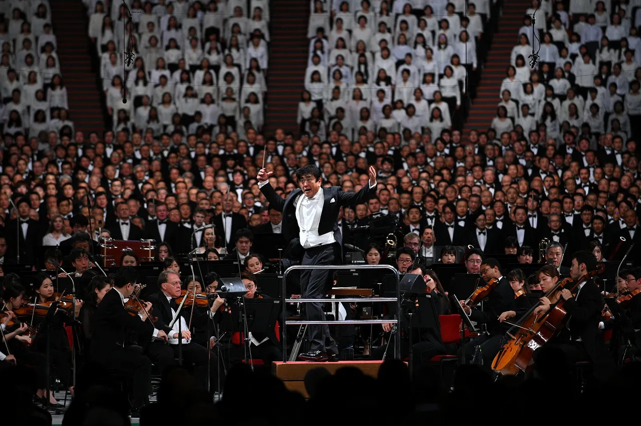 12月1日に大阪城ホールで開催された「サントリー1万人の第九」