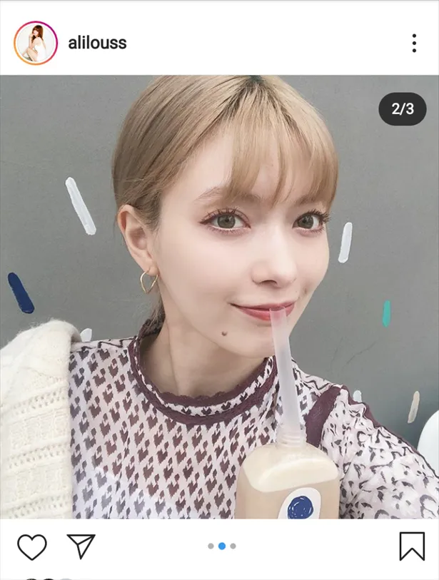 【写真を見る】リアルに人気モデルの八木アリサ、Instagramでも自然体のスマイルを披露！