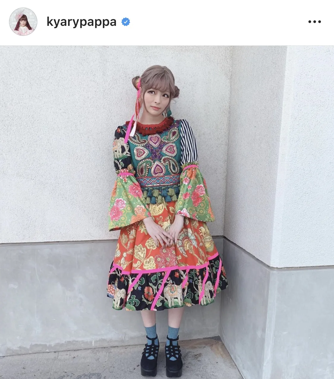 ※きゃりーぱみゅぱみゅ公式Instagram(kyarypappa)より