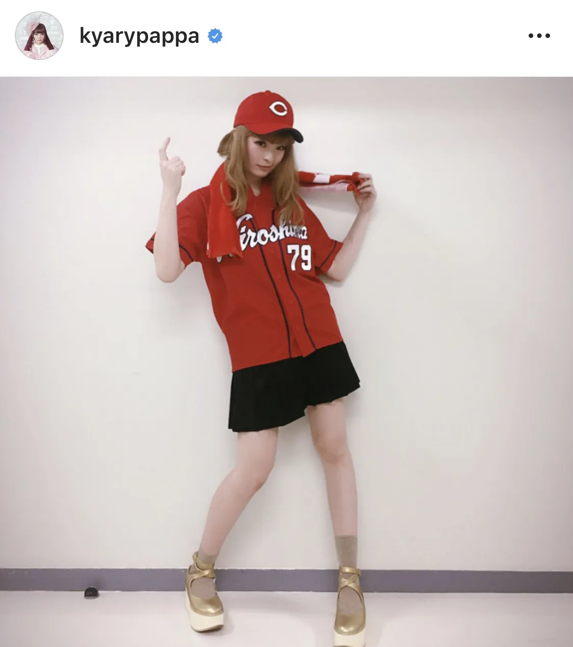 ※きゃりーぱみゅぱみゅ公式Instagram(kyarypappa)より