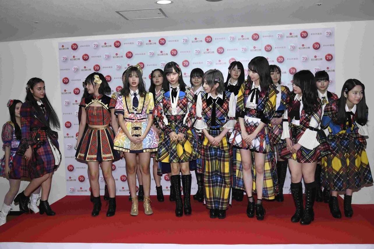  AKB48が紅白リハ二日目に登場