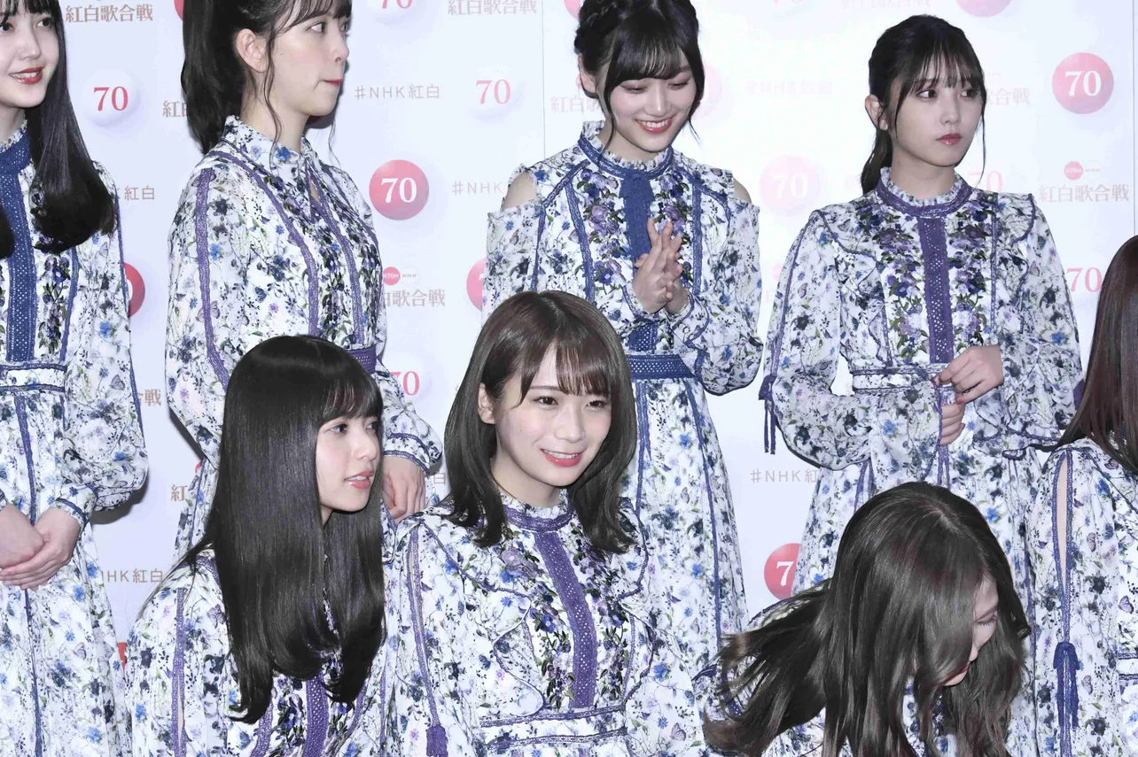 乃木坂46が紅白リハーサルに登場